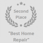 Best of the Best Columbia 2022 logo, Second place “Best Home Repair” logo